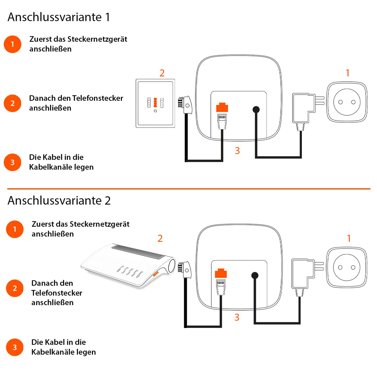 DL780 Plus Kombi Set schnurgebundenes Telefon und Mobilteil extralaut hörgerätekompatibel Telefonbuch schwarz