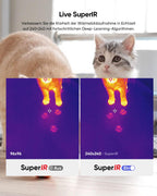 E01 Wärmebildkamera Handheld SuperIR 240x240 Infrarotauflösung Thermografie für Inspektion und Jagd