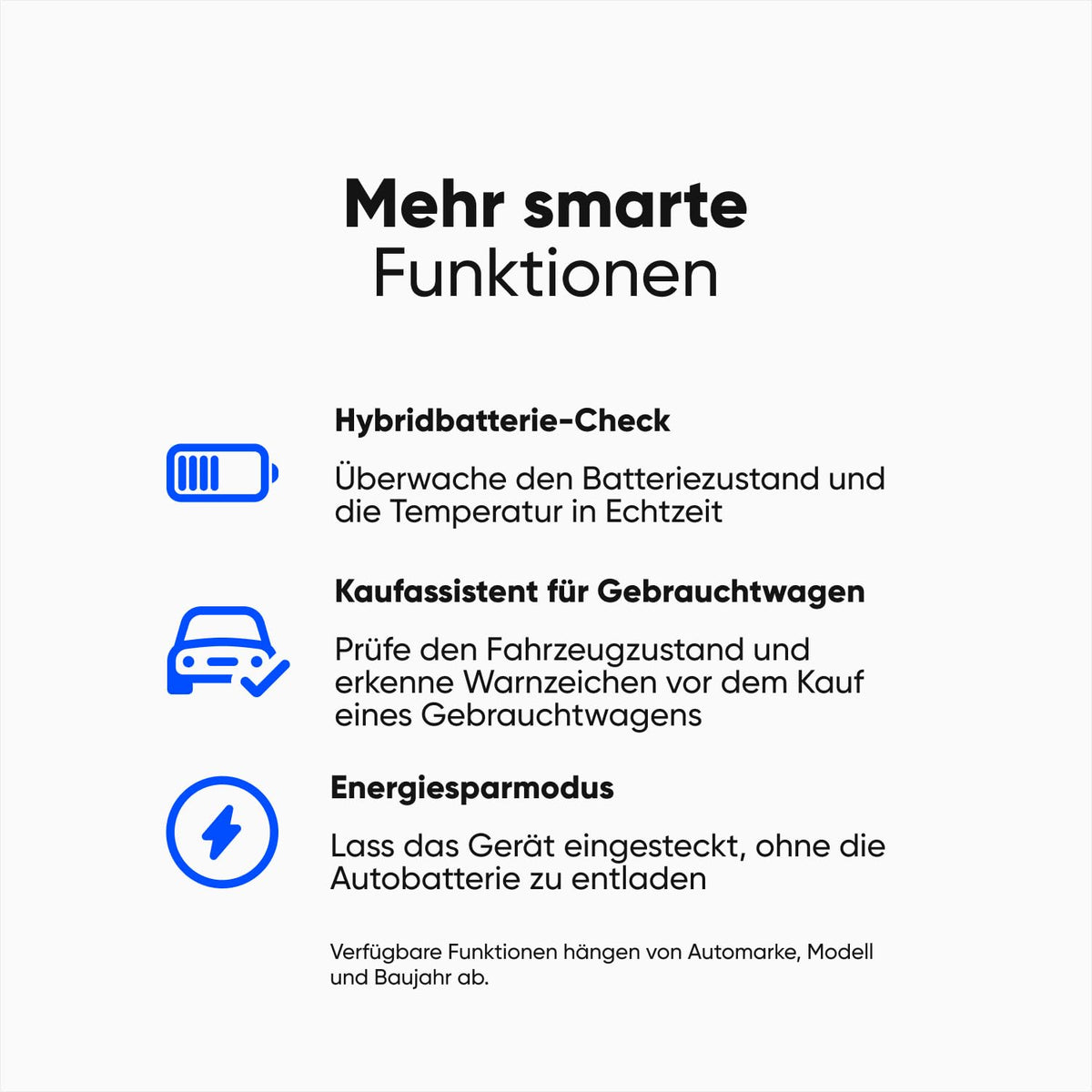 3 OBD2 Diagnose Scanner der nächsten Generation Fehlerauslesen Bluetooth