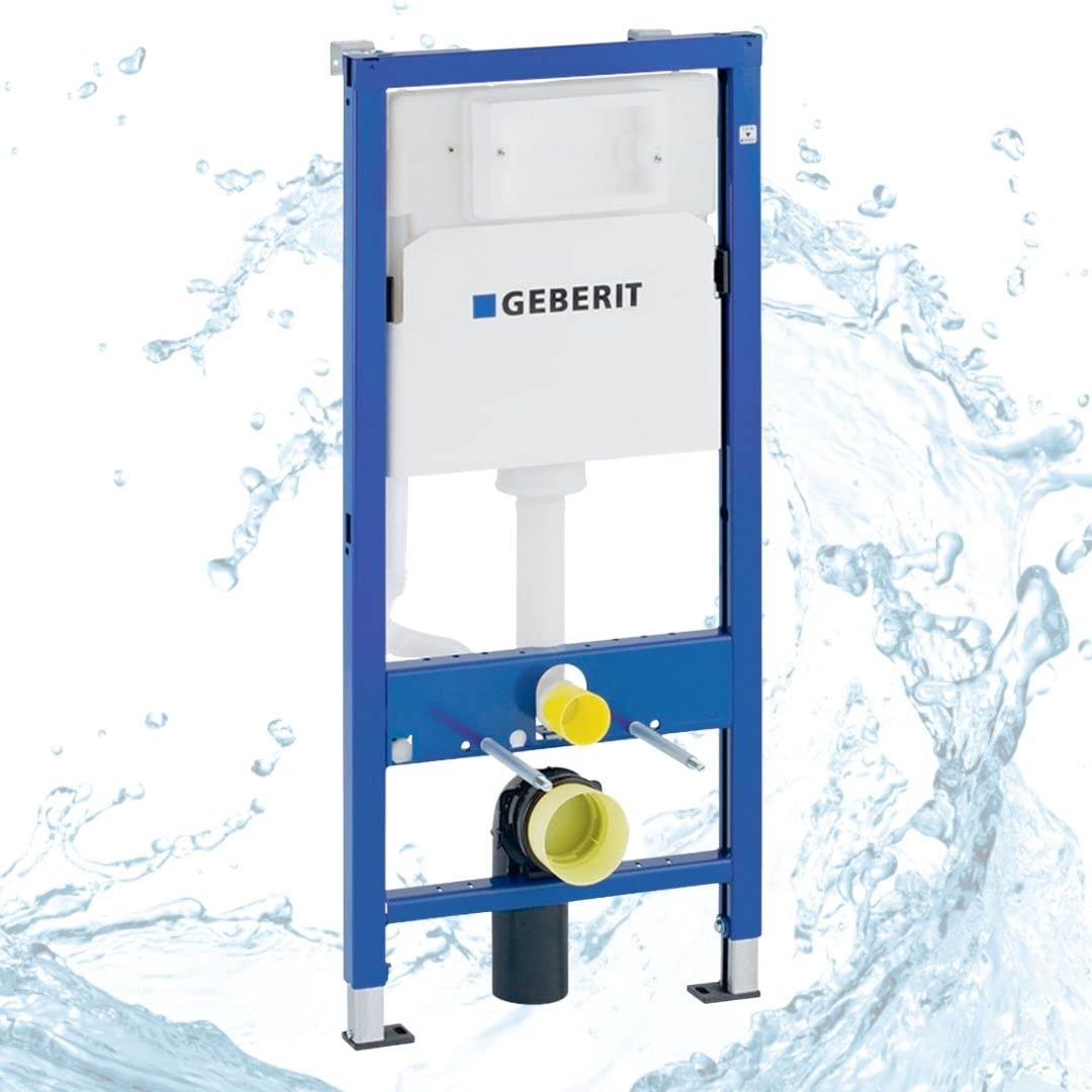 458103001 Montageelement Duofix Basic für Wand WC mit Spülkasten UP100 112 cm Kunststoff Blau Weiß