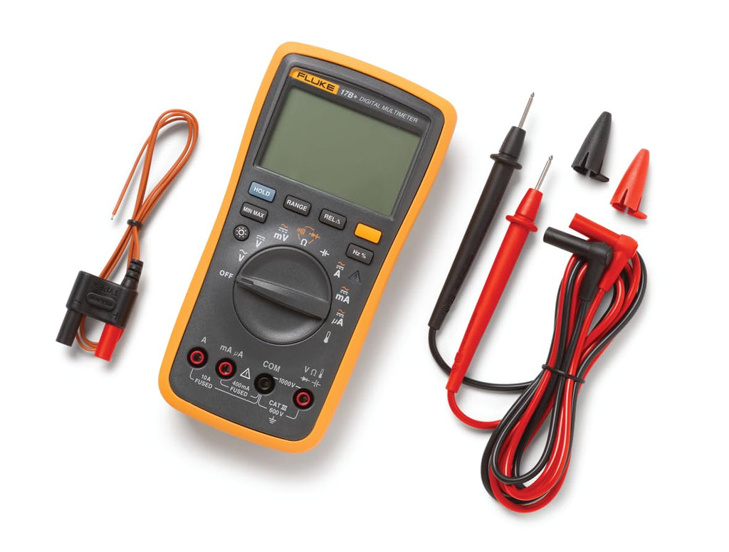 17B Plus Digital Multimeter True RMS 4000 Count AC DC Voltage Current Resistance Capacitance Frequency Tester