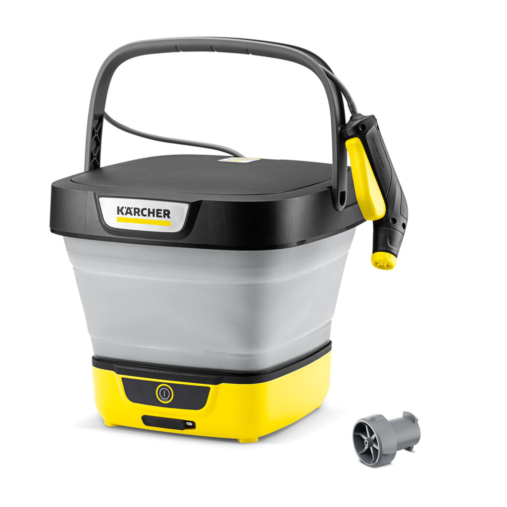Druckreiniger OC 3 Foldable PJ Lithium Ionen Akku Niederdruck 2 l/h 2,2 kg Wassertank 8 l Schlauch 1,8 m Düsen