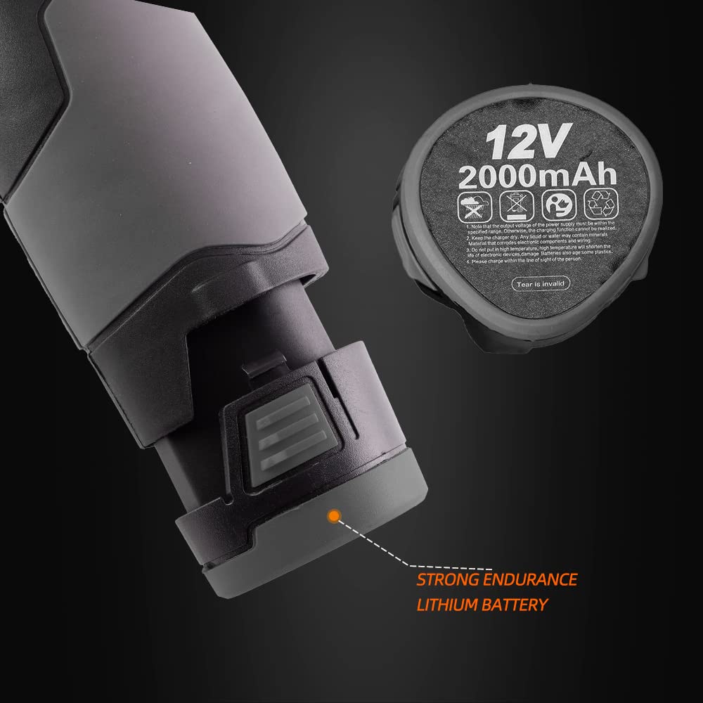 12V Mini Exzenter Poliermaschine LD104DE-V2 25 50 80 mm Polierteller Polierschwamm Wollscheibe für Auto Möbel