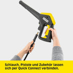Hochdruckreiniger K 4 Power Control max 130 bar für die Reinigung von Haus und Garten sowie Fahrzeugen