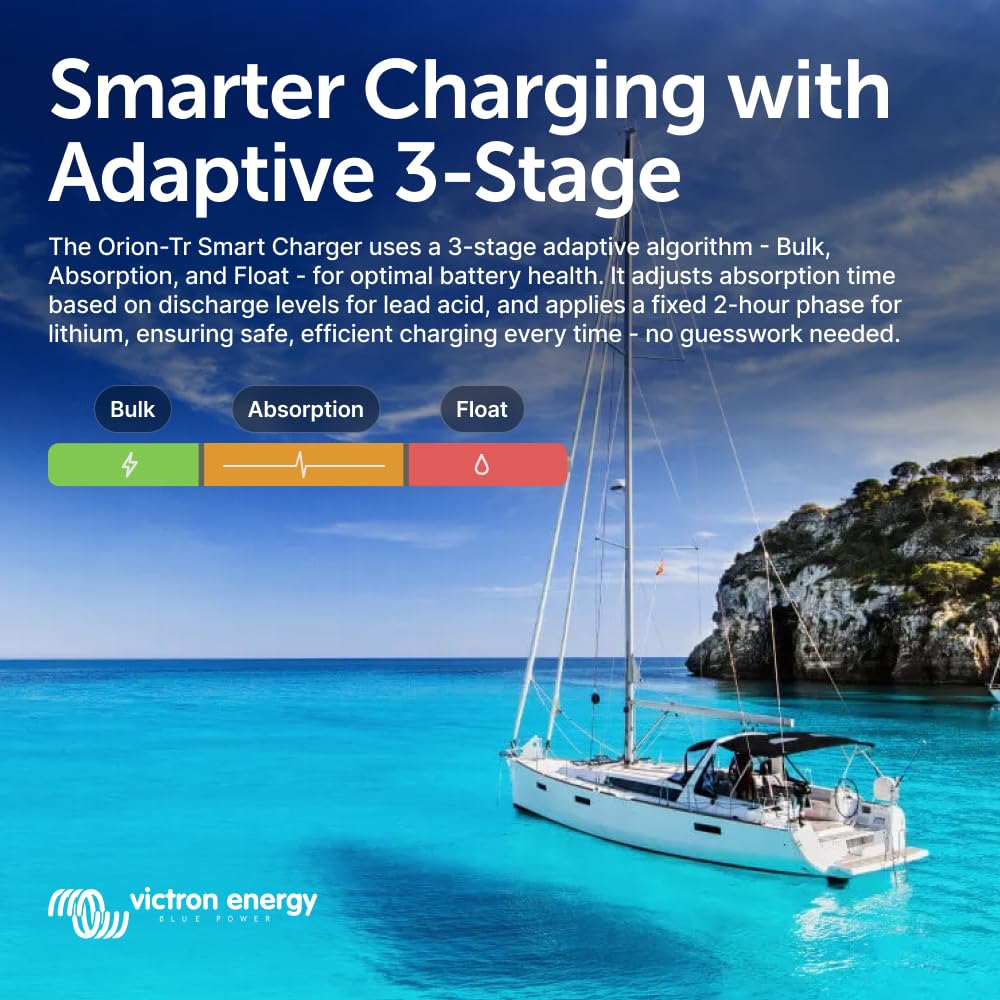 Orion Tr Smart DC DC Ladebooster 12V auf 12V 30A 360W isoliert Batterieladegerät Wandler für Wohnmobil