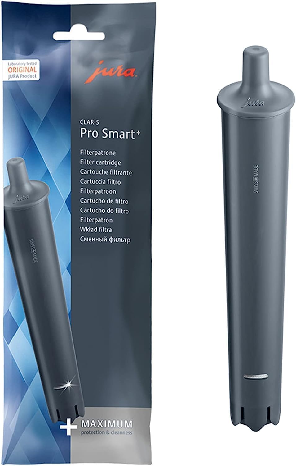 4er Set Claris PRO Smart Wasserfilter Filterpatrone für Kaffeemaschinen WE6 WE8 X6 X8 GIGA X8 72819