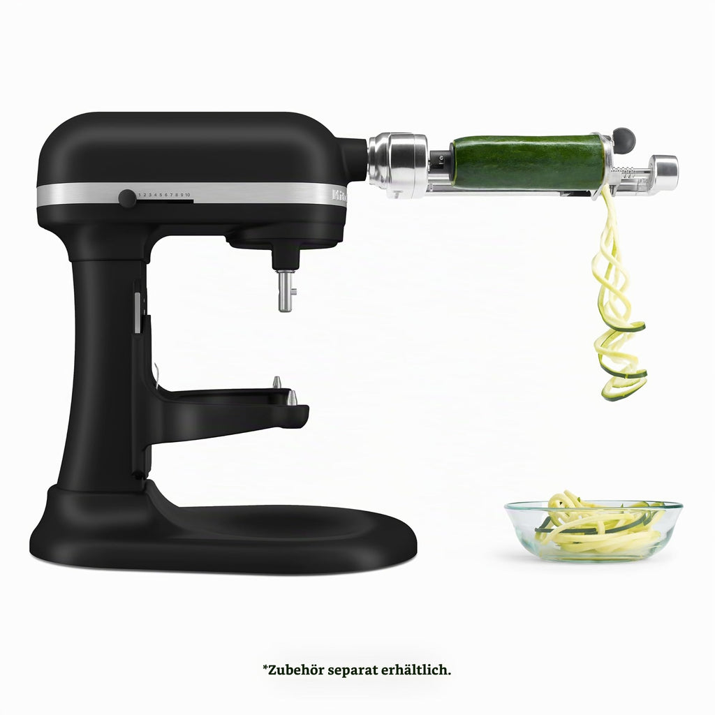 Küchenmaschine Heavy Duty mit Schüsselheber 5,2 L matt schwarz 5KSM55SXXEBM für Teig und Backen