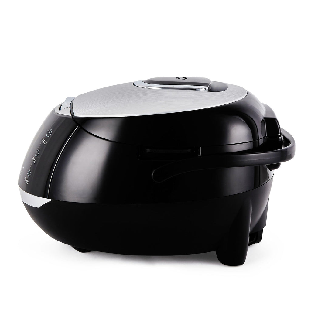 Sakura Reiskocher Keramikschale Fuzzy Logic 8 Tassen 1,5 L 6 Reiskoch 6 Multikoch Touch LED 220 240V EU