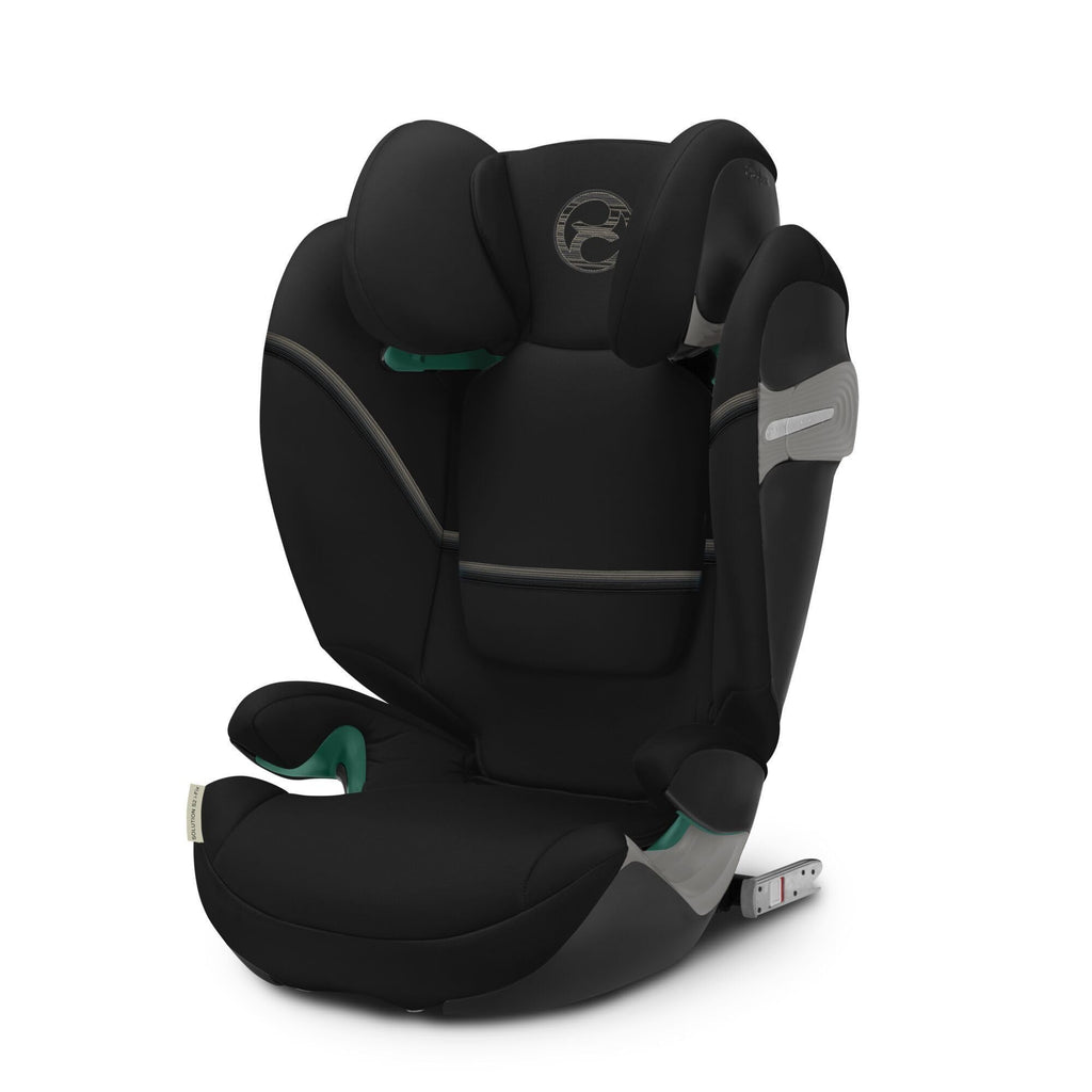 Kindersitz Solution S2 iFix mit und ohne ISOFIX 100 bis 150 cm 3 bis 12 Jahre 15 bis 50 kg Moon Black