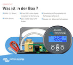 BMV-712 Smart Batteriemonitor 6.5 bis 70 VDC Grau für 12V 24V 48V Systeme mit Bluetooth und LCD Anzeige