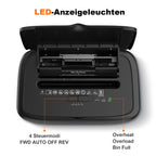 Aktenvernichter mit 100 Blatt Auto Feed P4 Mikroschnitt für Büro und Home Office leise und leistungsstark