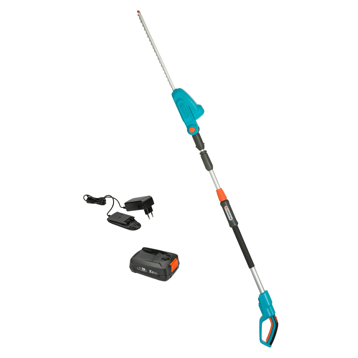 Akku Teleskop Heckenschere THS 42/18V P4A Set, 3 m Reichweite, 42 cm Messer, kabellos, Energieklasse A