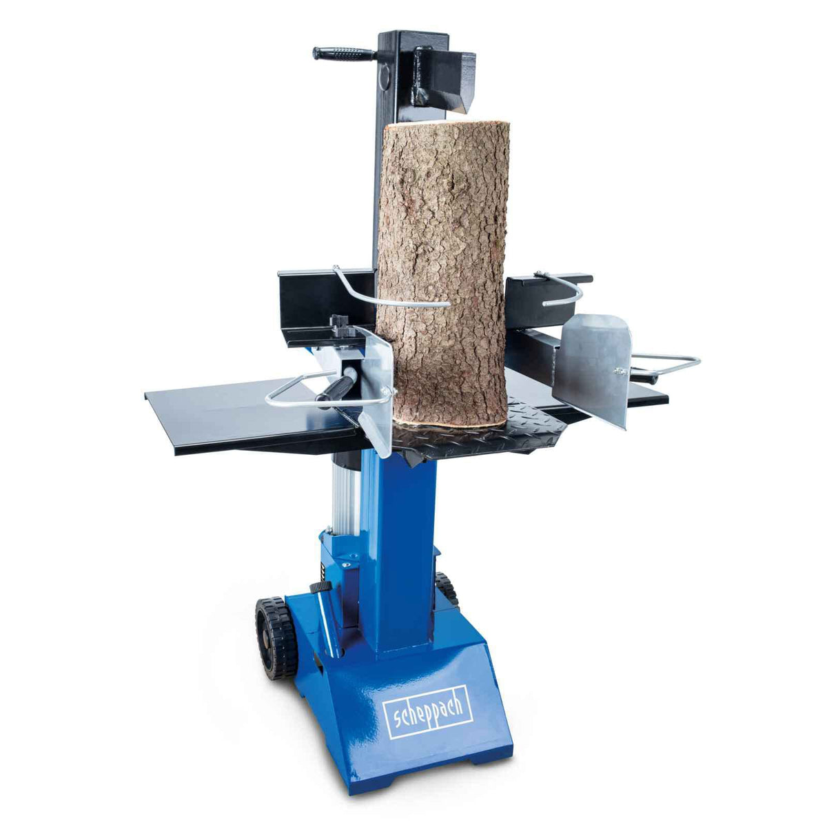 Elektrischer Holzspalter HL810 Brennholzspalter mit 8 Tonnen Spaltkraft und 3500W Motor für Brennholz