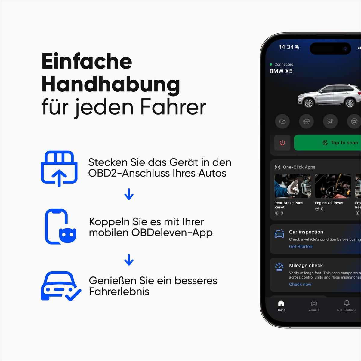 3 OBD2 Diagnose Scanner der nächsten Generation Fehlerauslesen Bluetooth