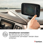 LKW Navi GO Expert Plus 7 Zoll Display Routenführung POI große Fahrzeuge Verkehr Weltkarten Echtzeitwarnungen