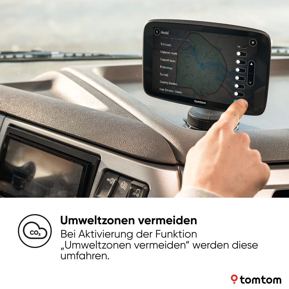 LKW Navi GO Expert Plus 7 Zoll Display Routenführung POI große Fahrzeuge Verkehr Weltkarten Echtzeitwarnungen