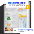 Kühlgefrierkombination 143cm 175L Energieklasse E leise 39 dB Türanschlag wechselbar KG 320.2 six