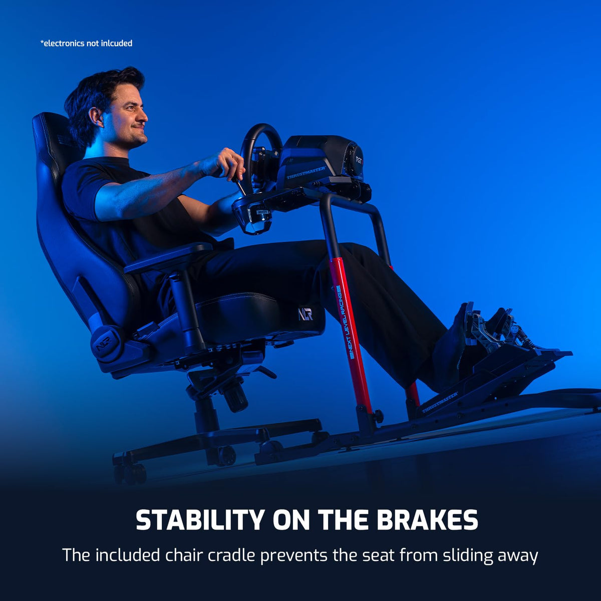 Wheel Stand Lite 2.0 NLR S040 Adjustable Foldable Sim Racing Wheel Stand for Logitech Thrustmaster Fanatec