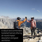 Klettersteig Komplettset Attac Evo Toxo 3.0 für sicheres Klettern mit Karabinern und Bandfalldämpfer