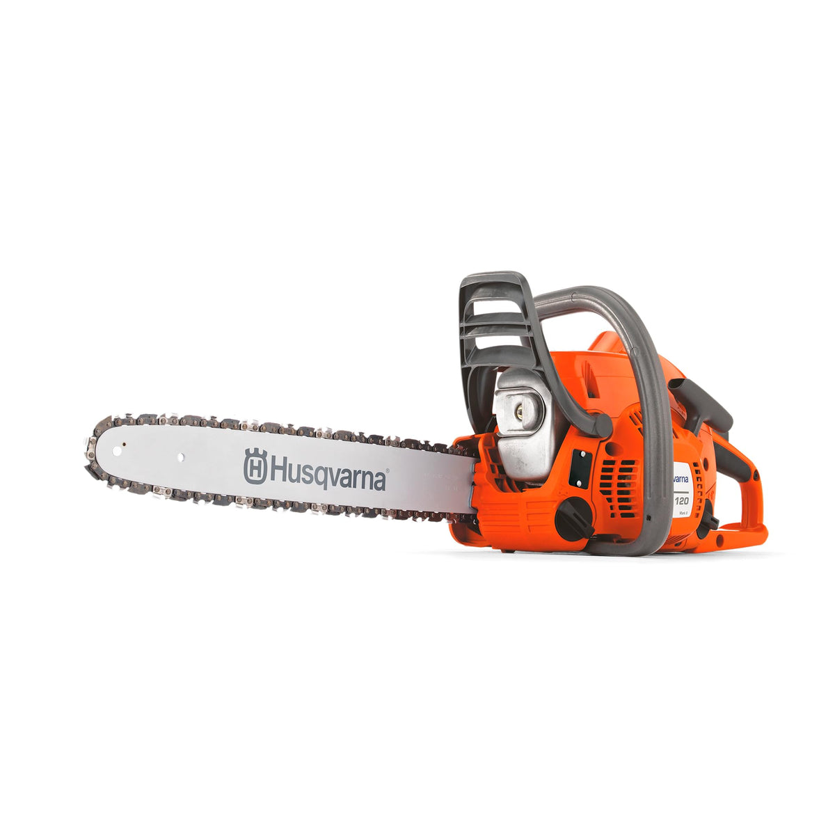 Benzinkettensäge 120 Mark II 38,2 cc X Torq Motor 14 Zoll Schiene für Garten und Forstarbeiten