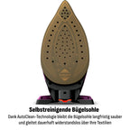 Express Vision Dampfbügeleisen 6,9 Bar Dampfstoß 480 g pro Min Smart Temp LED Kalkkollektor 1,8 L SV8152