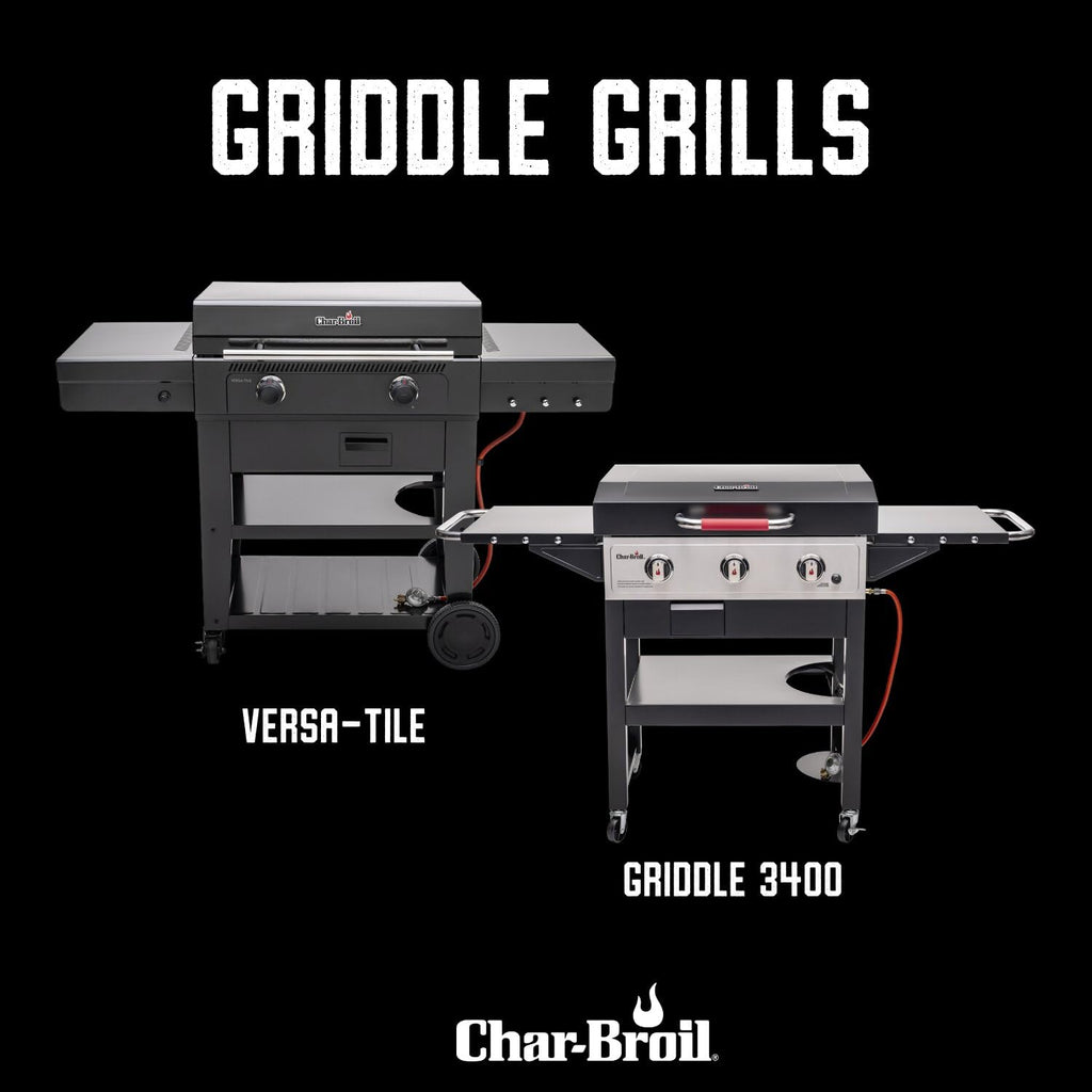 Hochwertiger Gasgrill Plancha Griddle 3400 mit Gusseisenplatte für Outdoor Grillen BBQ Garten