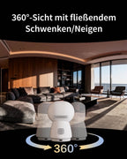 4K Überwachungskamera Innen G350 UHD Dual Objektiv Kamera Hub für Smart Home Sicherheitssystem