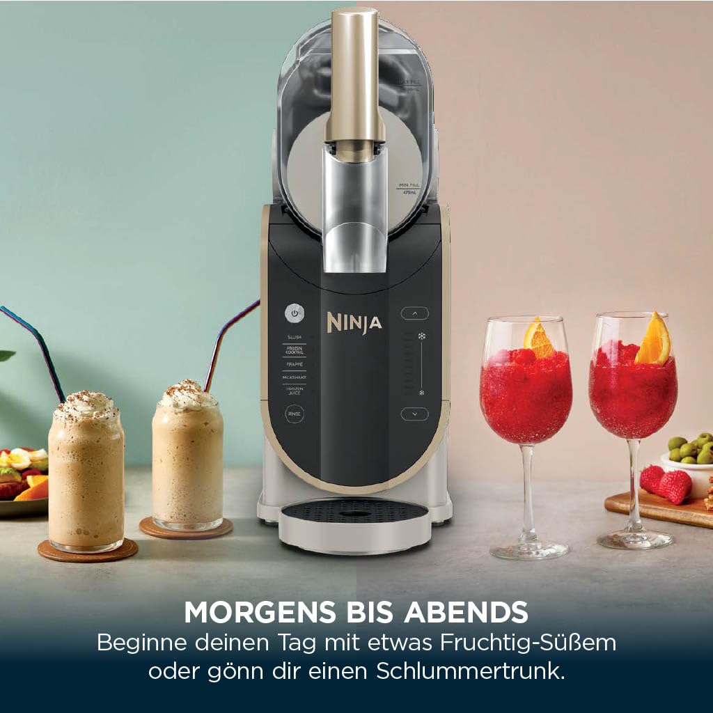 SLUSHi Maschine für Slush Eis Cocktails Frappé Milchshakes und gefrorenen Saft mit WhisperChill Technology