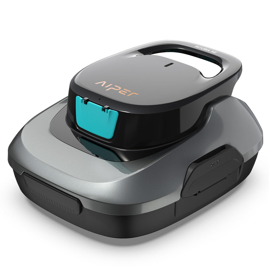 Scuba SE Poolroboter Poolsauger Akku 90 Minuten automatische Reinigung Selbsteinparkfunktion flacher Poolboden