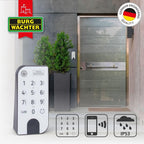 Elektronisches Türschloss secuENTRY Entry Home 2.0 für Haustüren mit Code App Funkschlüssel inkl Zylinder