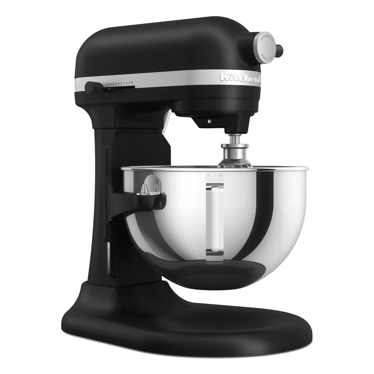 Küchenmaschine Heavy Duty mit Schüsselheber 5,2 L matt schwarz 5KSM55SXXEBM für Teig und Backen