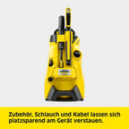 Hochdruckreiniger K 4 Power Control max 130 bar für die Reinigung von Haus und Garten sowie Fahrzeugen