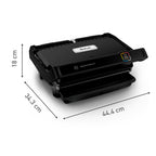 OptiGrill Elite XL Kontaktgrill elektrischer Grill mit automatischer Garzeitanpassung und XL Grillfläche