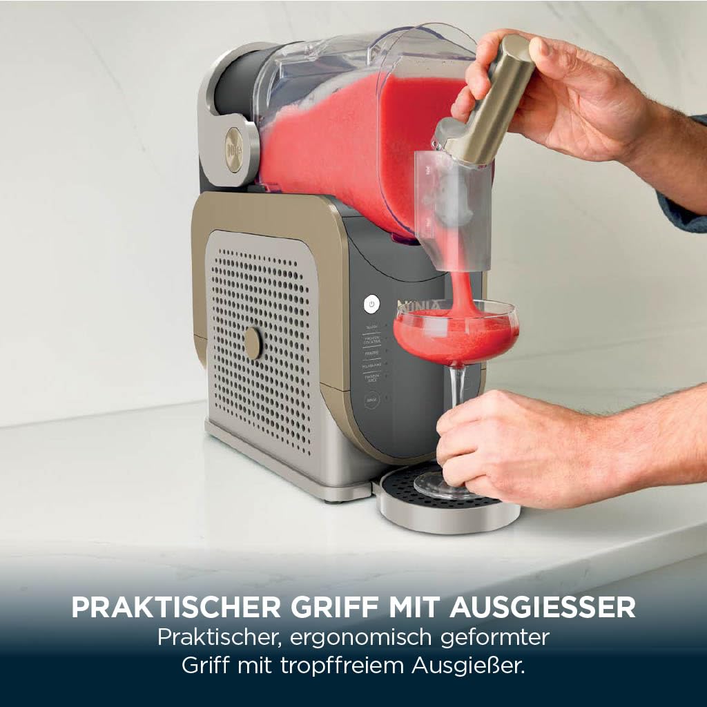 SLUSHi Maschine für Slush Eis Cocktails Frappé Milchshakes und gefrorenen Saft mit WhisperChill Technology