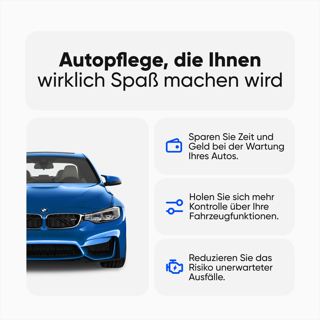 3 OBD2 Diagnose Scanner der nächsten Generation Fehlerauslesen Bluetooth