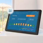 Home 4 Wetterdisplay WLAN Wetterstation Wetterradar HD Farbdisplay Unwetterwarnungen 14 Tage Vorhersage