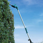 DUN461WZX1 18 V akkubetriebene Teleskop Heckenschere 460 mm Klinge 3600 Hübe pro Minute Edelstahl für Garten