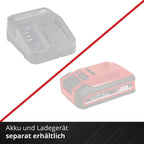Akku Heckenschere GE CH 36 65 Li Solo kabellos 36 V 65 cm Schnittlänge für Gartenhecken ohne Akku Ladegerät