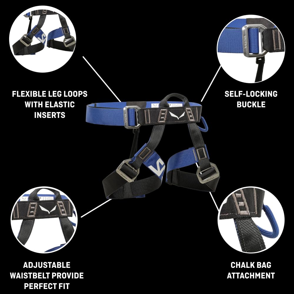 Klettersteig Komplettset Attac Evo Toxo 3.0 für sicheres Klettern mit Karabinern und Bandfalldämpfer