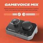 G8 HiRes Gaming USB DAC mit dualem USB Audiomixing und anpassbarer Acoustic Engine und 10 Band Equalizer