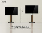 TV Ständer aus Buchenholz für 32 bis 65 Zoll Fernseher bis 40 kg Zen Serie Standfuß TV Möbel