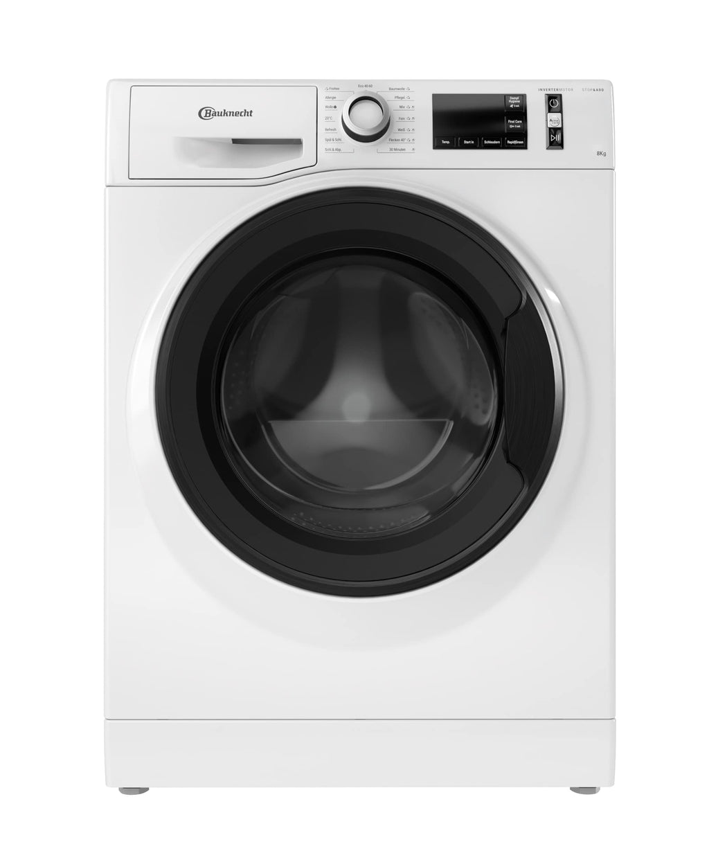 W Active 8A Waschmaschine Frontlader 8kg Fleckentfernung Steam Hygiene Energieklasse A Stopp und Add ProSilent