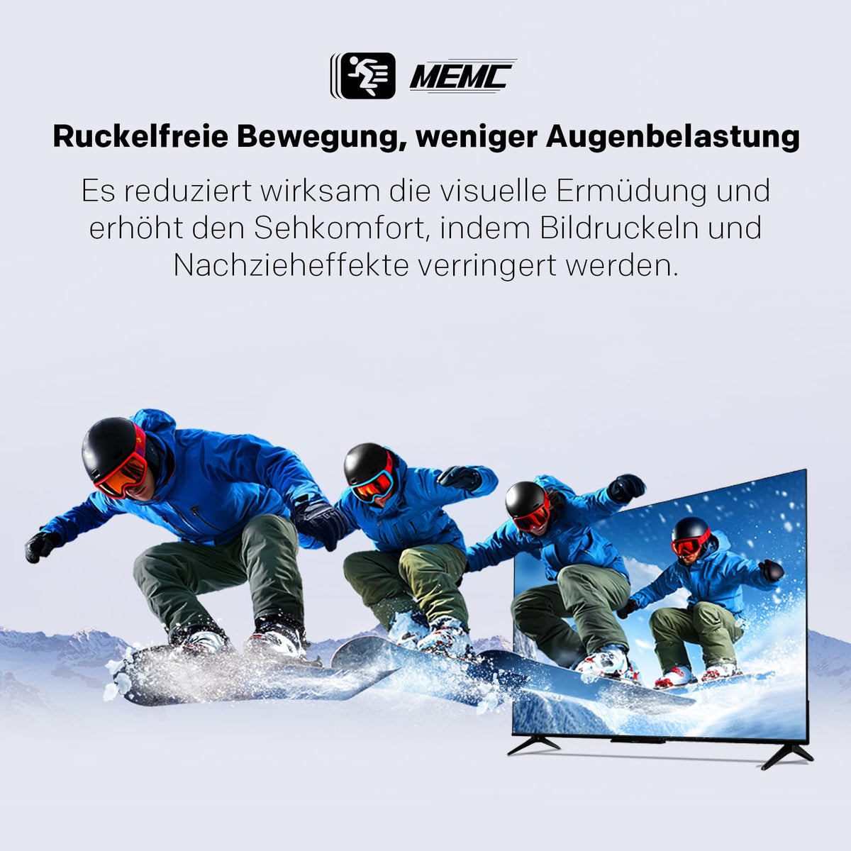 60 Zoll Fernseher QD Mini LED 4K Smart TV Google TV HDR10 Plus Dolby Vision Atmos Local Dimming MEMC 60CGNH70Z