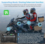 W702 Pro Motorrad CarPlay Bildschirm mit Gegensprechfunktion für Navigation und Kommunikation