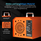 OZB3 Ozongenerator 250.000 mg/h Luftreiniger Geruchsbeseitigung Desinfektion Sterilisation große Räume Büros