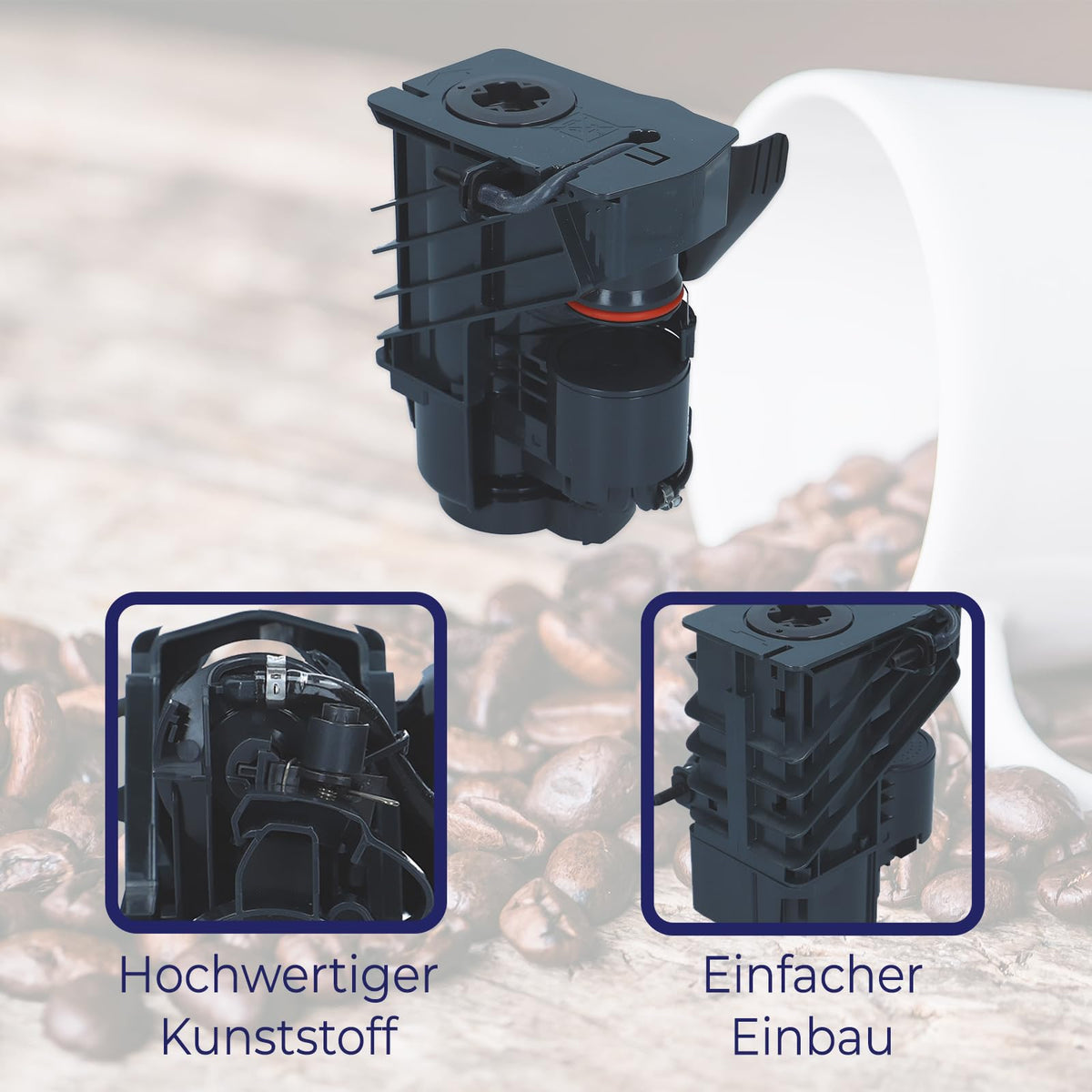 Brüheinheit kompatibel mit EQ9 11010422 für Kaffeevollautomaten Ersatzteil Brühgruppe Kaffeemaschine