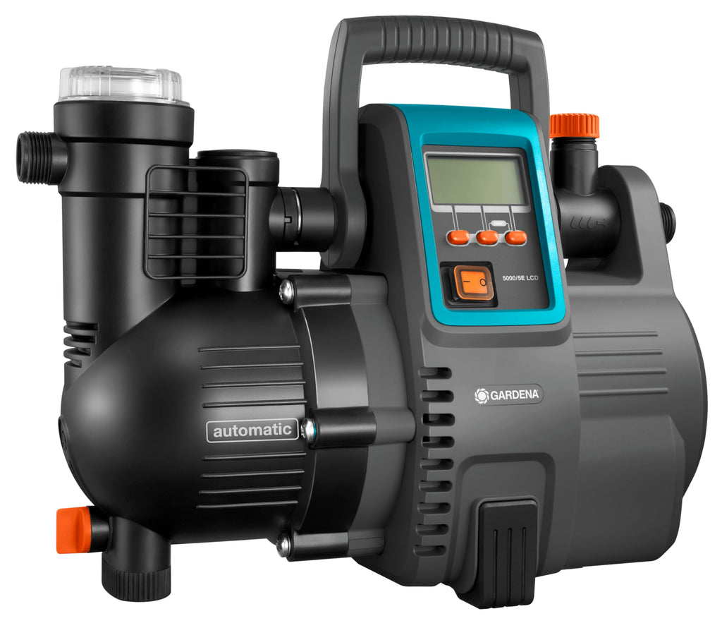 Comfort Hauswasserautomat 5000 5E LCD energiesparend 5000 l/h 1300W Thermoschutz Trockenlaufsicherung 175920