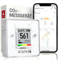 Aranet4 Home kabelloser Raumluftqualitätssensor für Zuhause Büro Schule CO2 Temperatur Feuchtigkeit tragbar
