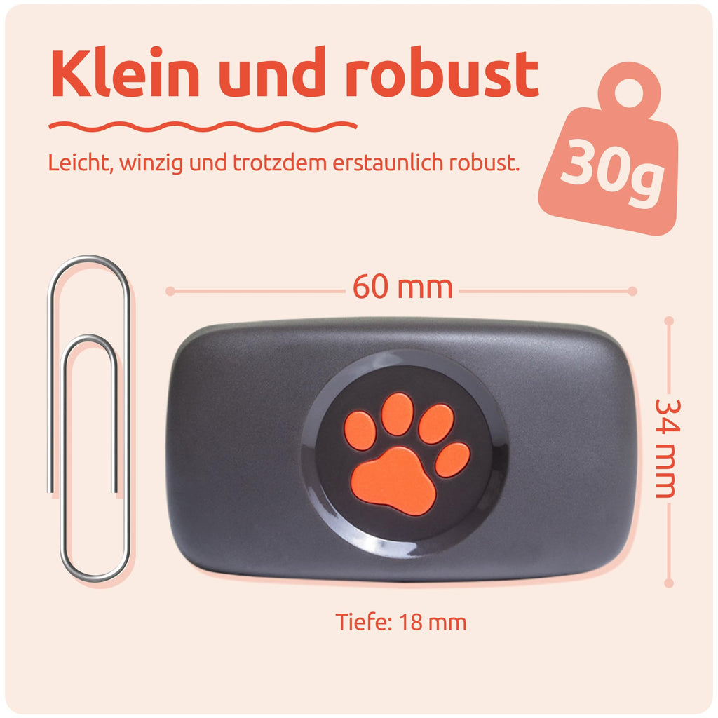 GPS Tracker für Hunde ohne Abo Hundetracker mit unbegrenzter Reichweite für die Hundeortung