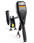 Elektromotor TRS 68 lbs Außenborder 768 W salzwasserfest LED Batterieanzeige 12V 5 Vorwärts 3 Rückwärtsgänge